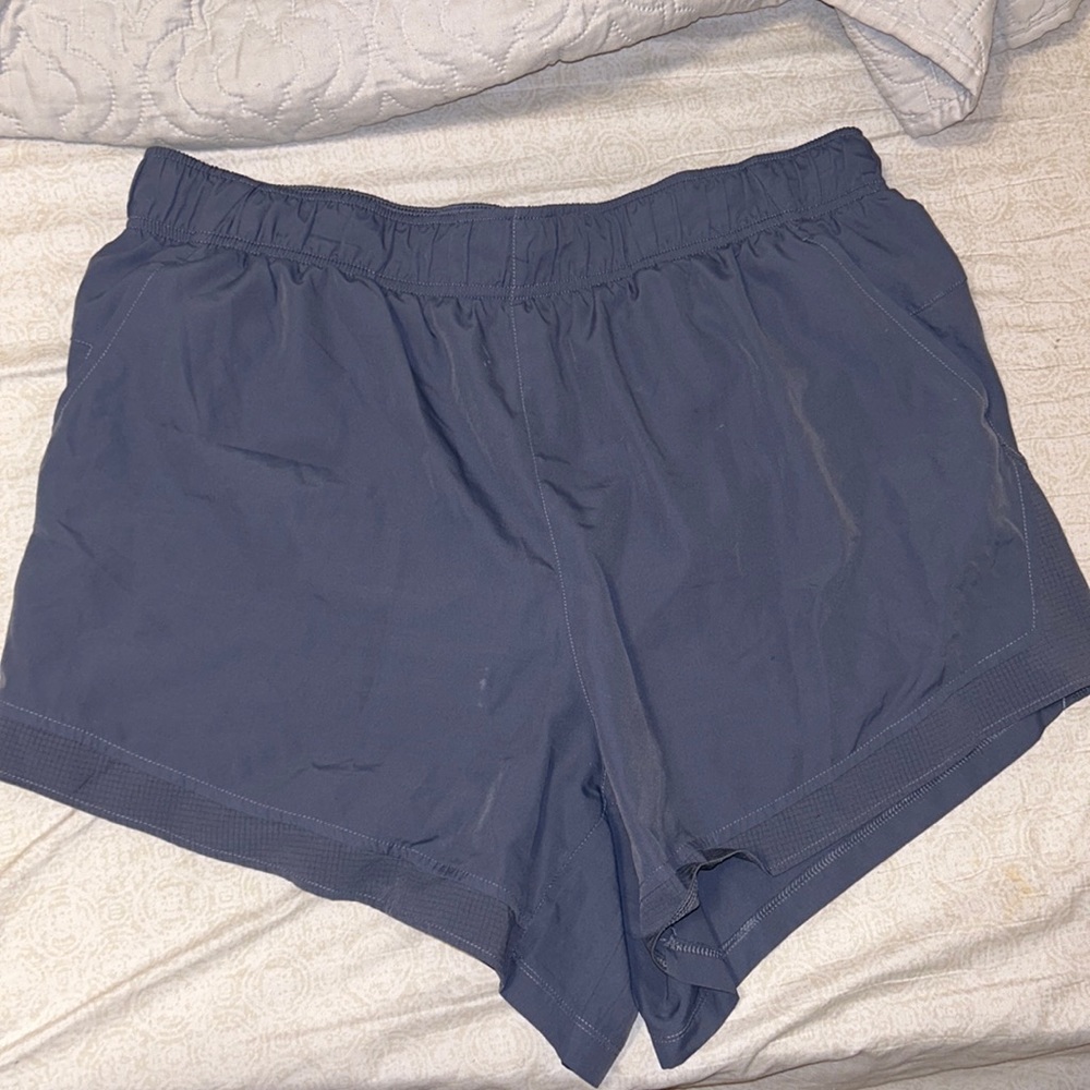 Grey Athletic Shorts Longer Length